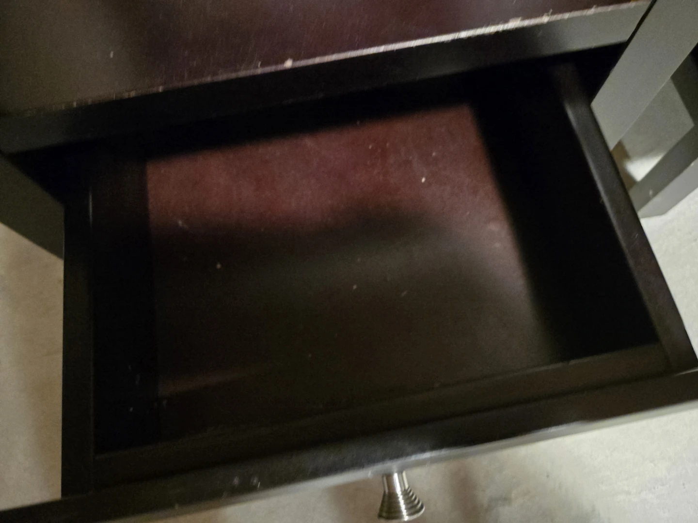 Dark Brown End Tables (Set of 2) - photo 3