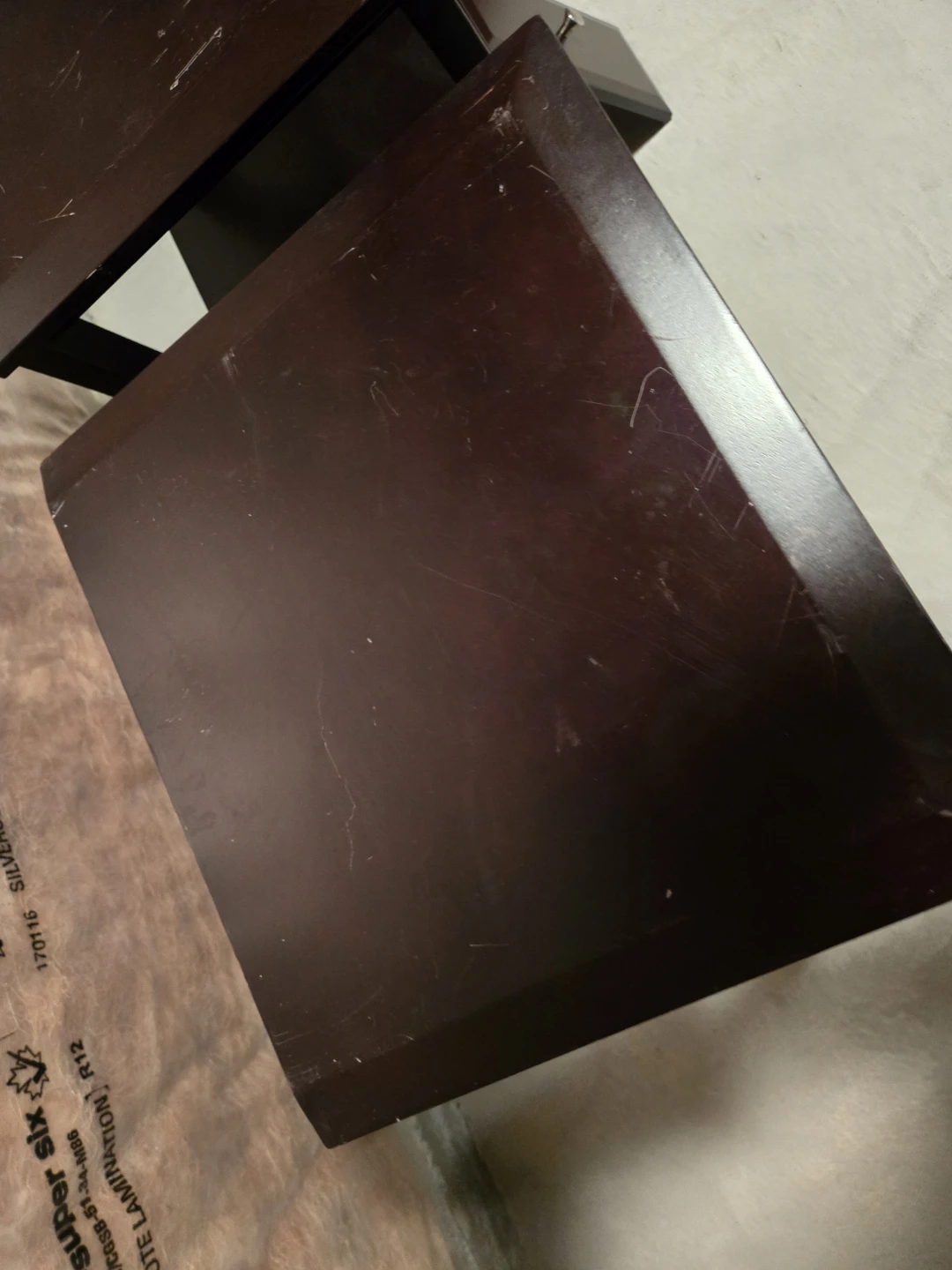 Dark Brown End Tables (Set of 2) - photo 4