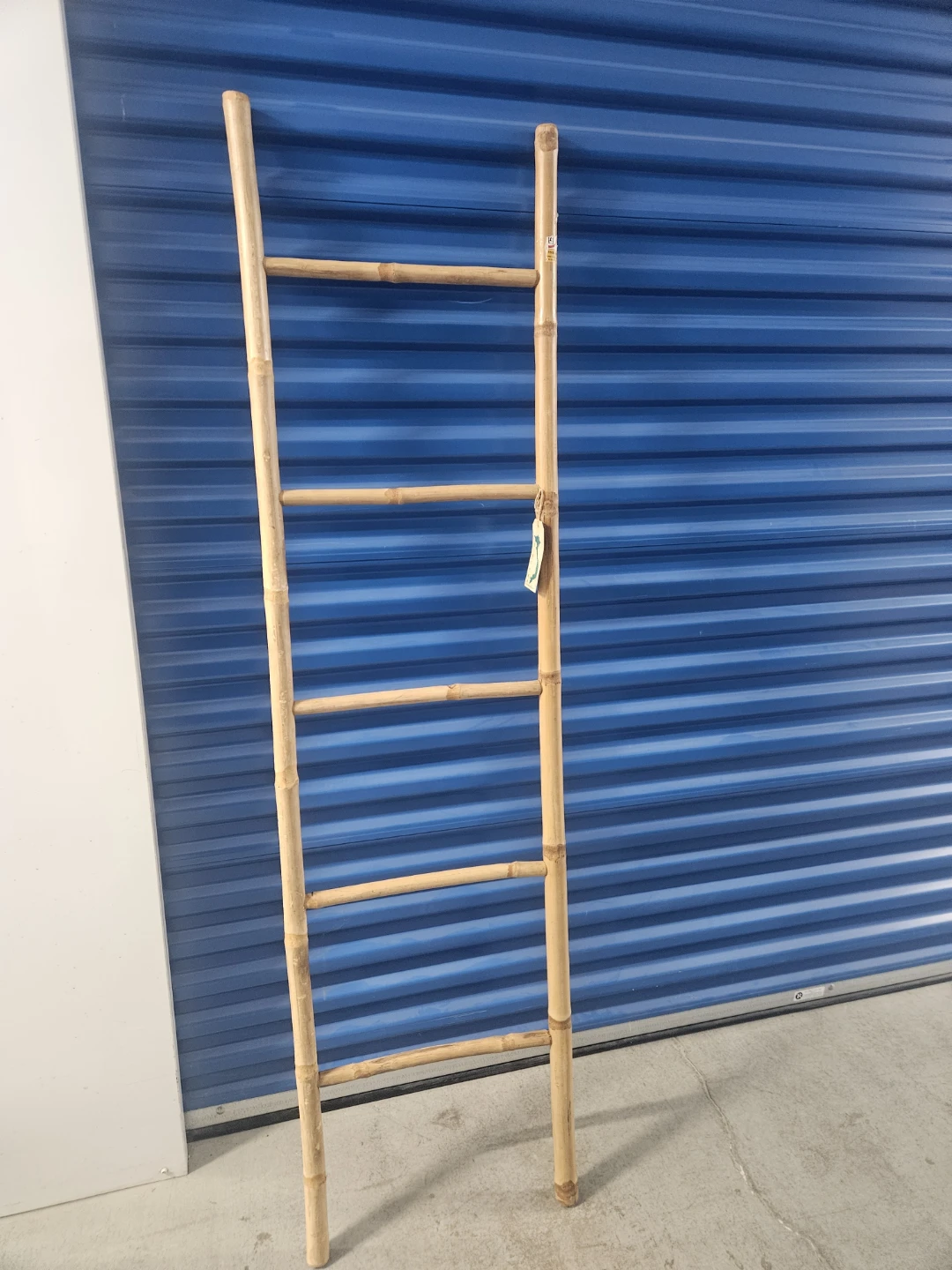 Bamboo Ladder Shelf