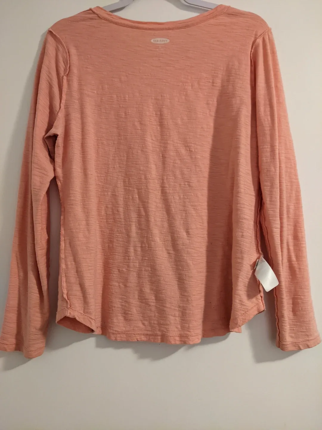 Old Navy Long-Sleeved Top (Pink Sherbert)