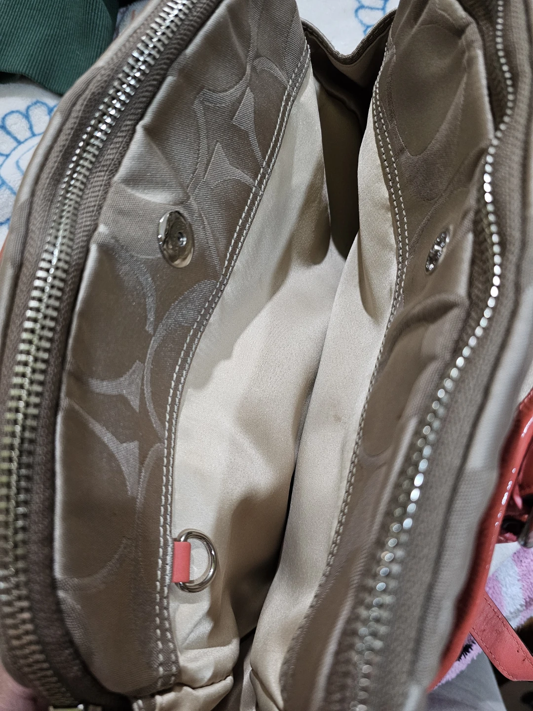 Coach Signature C Monogram Satchel Purse - photo 3