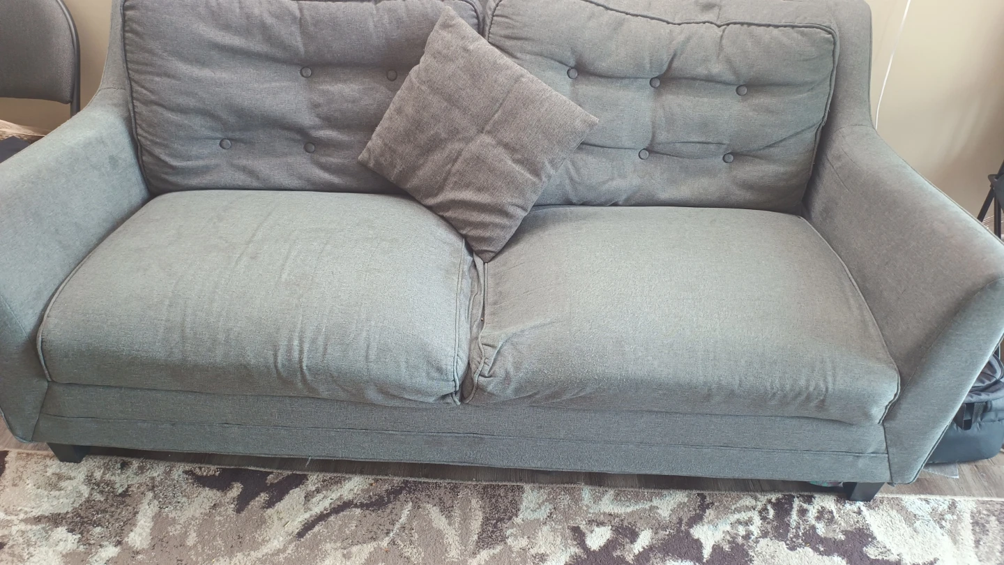 Grey Loveseat Sofa