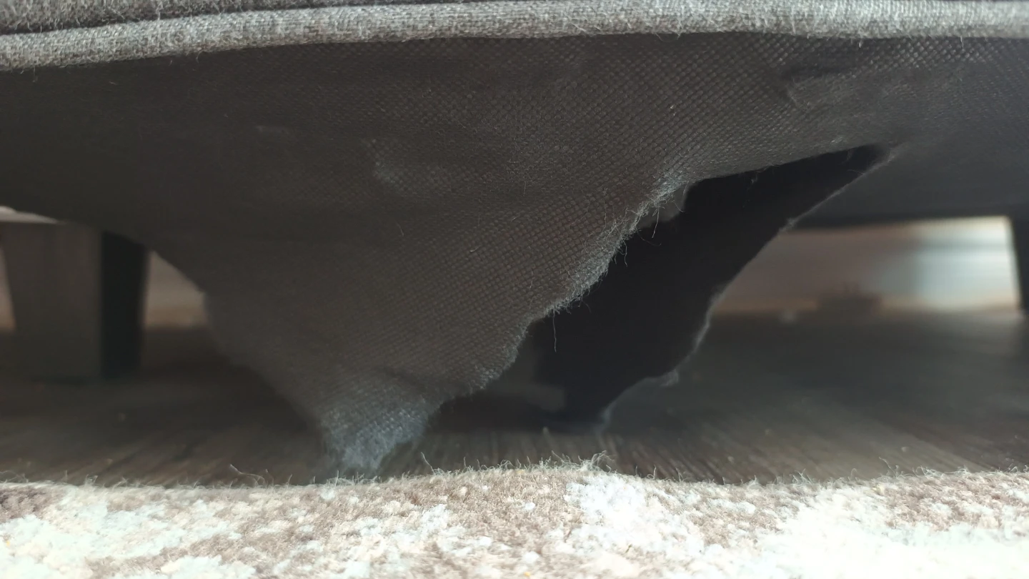 Grey Loveseat Sofa - photo 3