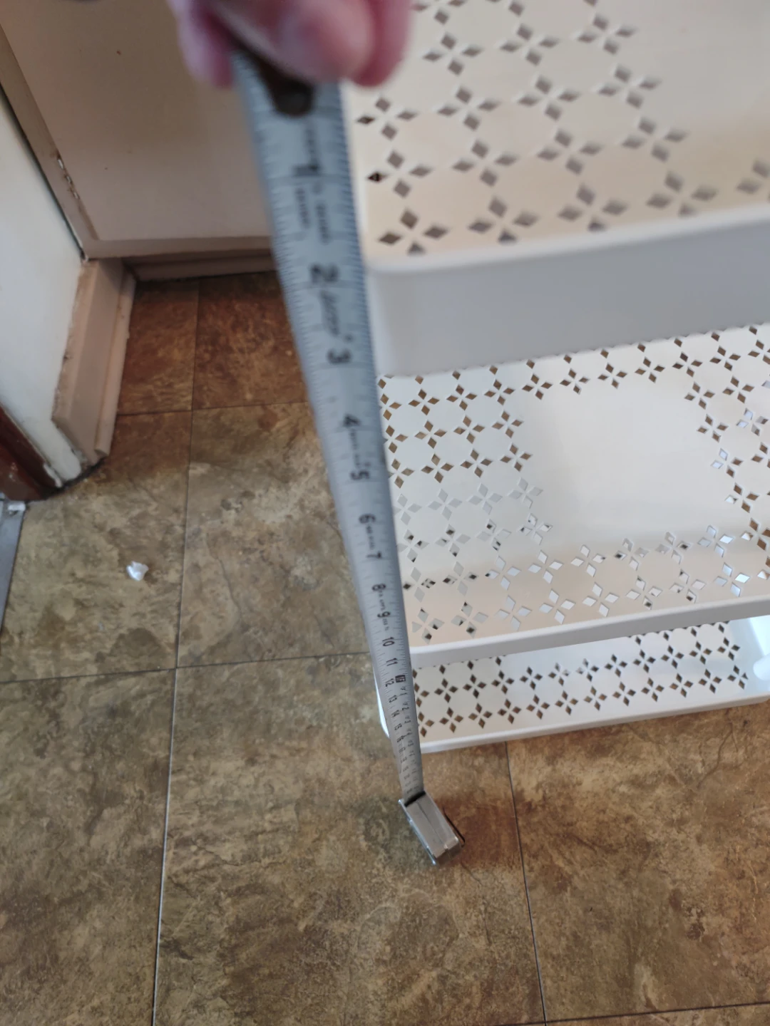 Plastic 3 Tier cart no wheels - photo 4