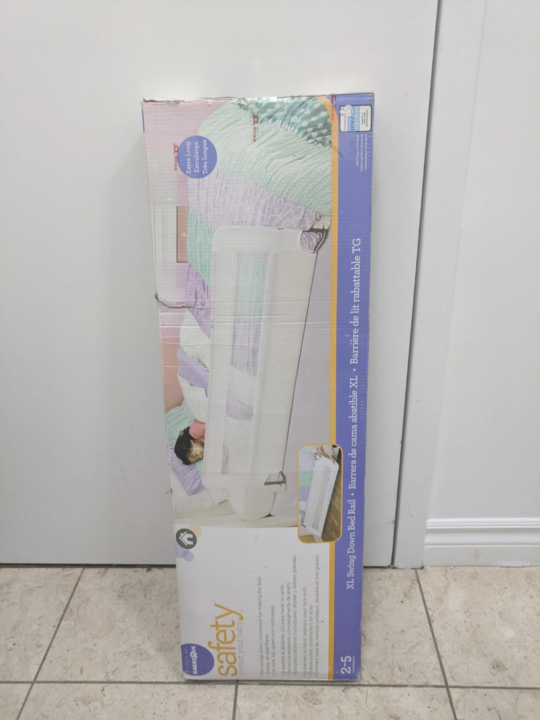Baby Essentials Safety XL Swing Down Bed Rail
