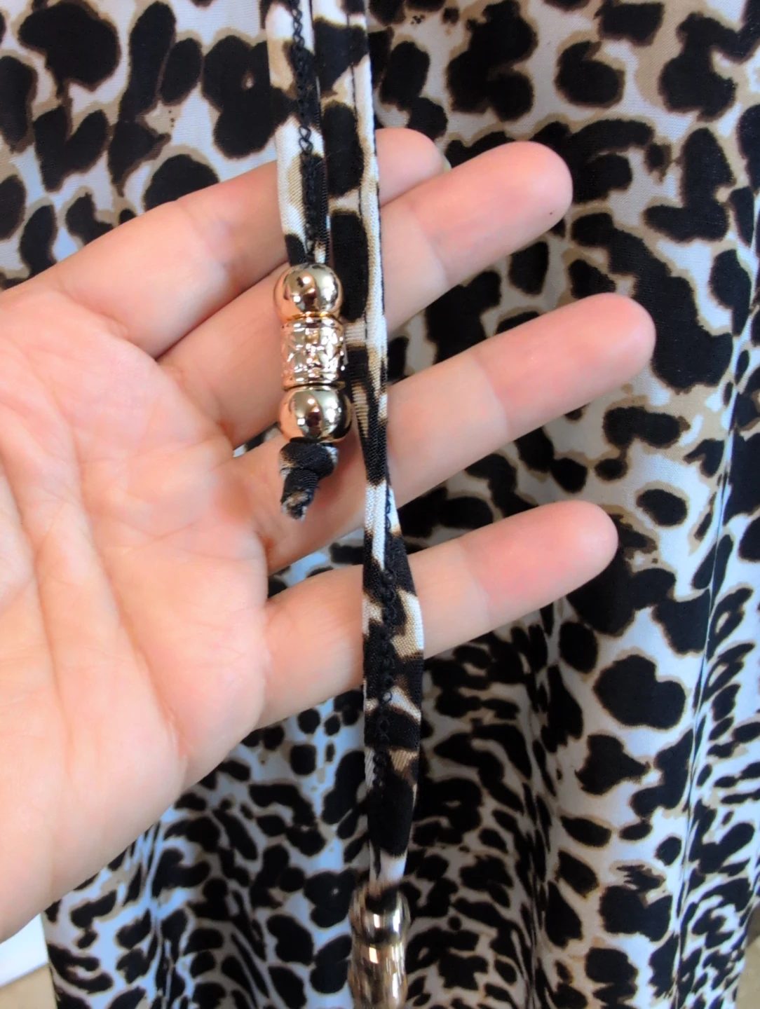 Lily Morgan Sleeveless Leopard Print Top - Size S/P - photo 2