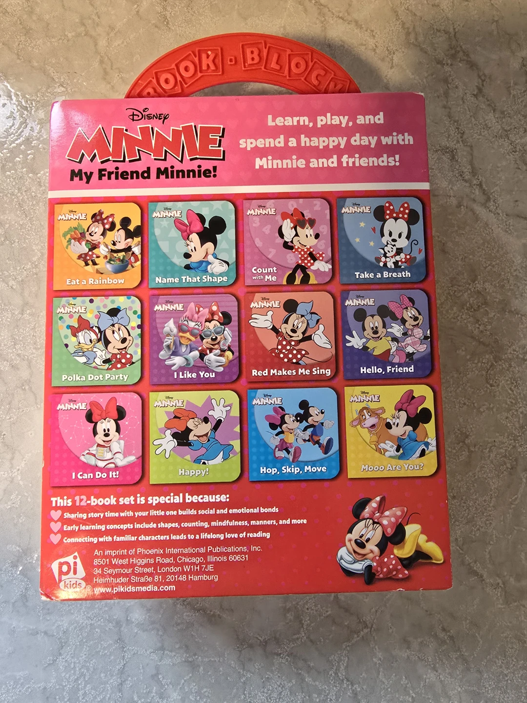 Disney Minnie Mouse 12 Board Book Set - photo 2
