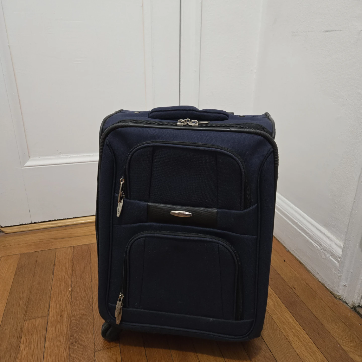 Pierre Cardin Navy Blue Suitcase