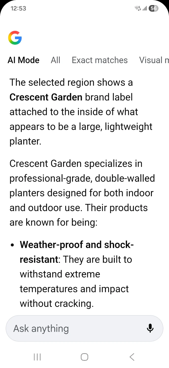24" Crescent Garden Tall Planters - photo 4
