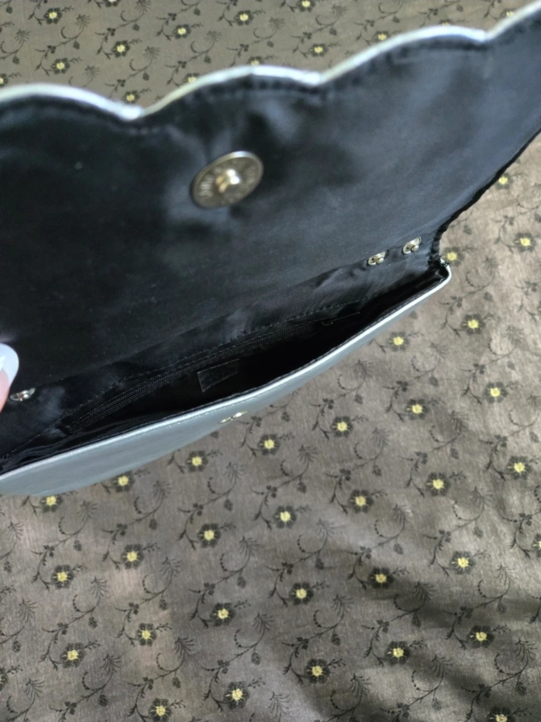 Silver Clutch Purse - photo 2