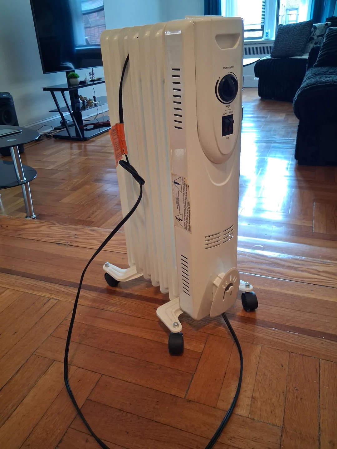 Oil-filled Radiator Heater with Thermostat