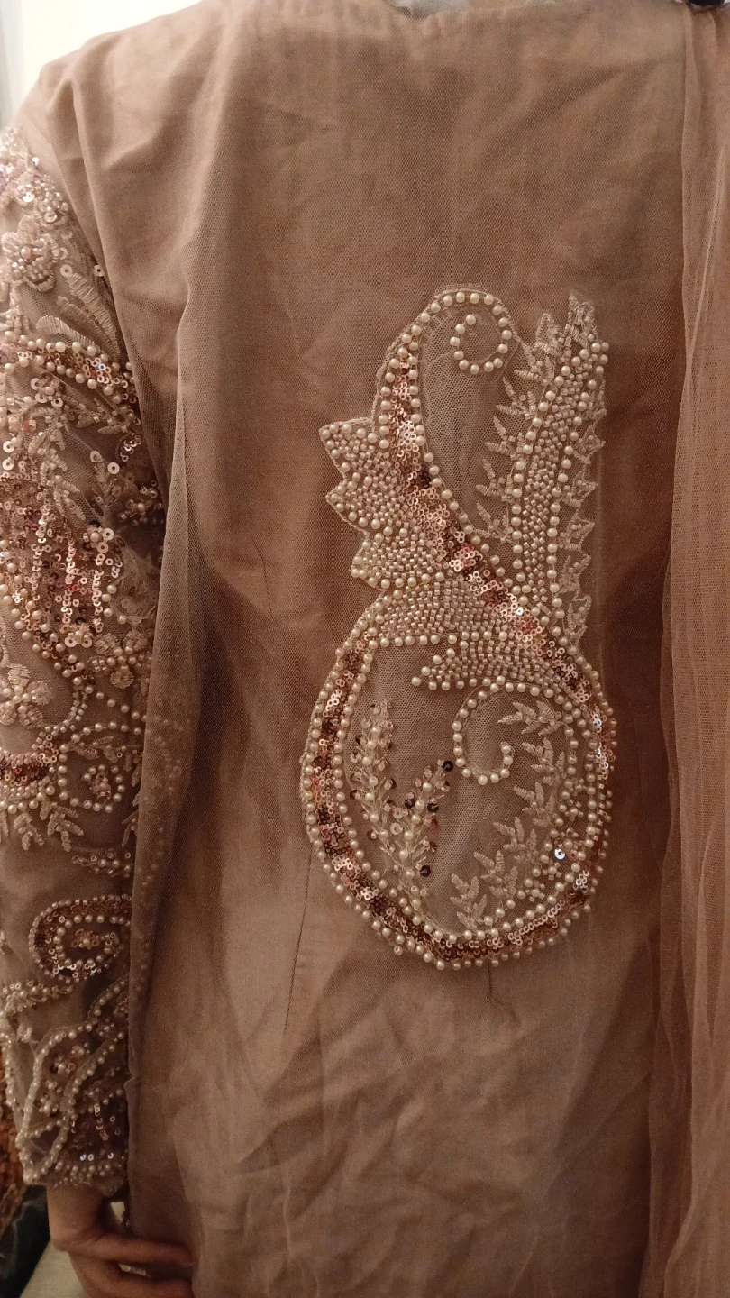 Women's Embellished Tunic with Tulle Dupatta - photo 3