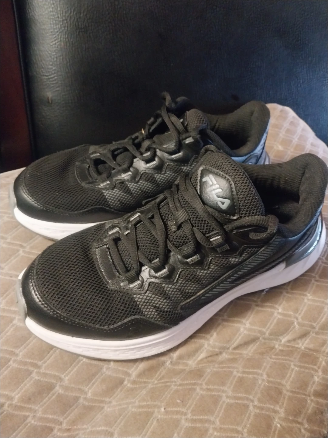 Fila Men's Black Running Shoes