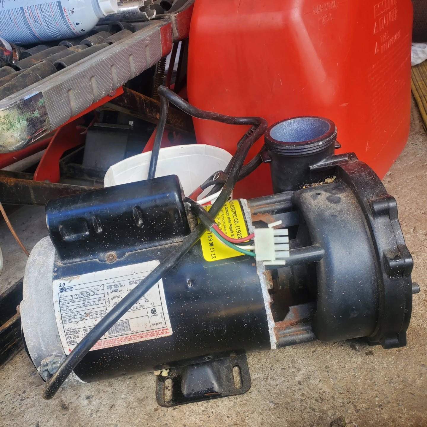 Balboa Water Group Marathon 3.0HP Hot Tub Spa Pump - photo 3