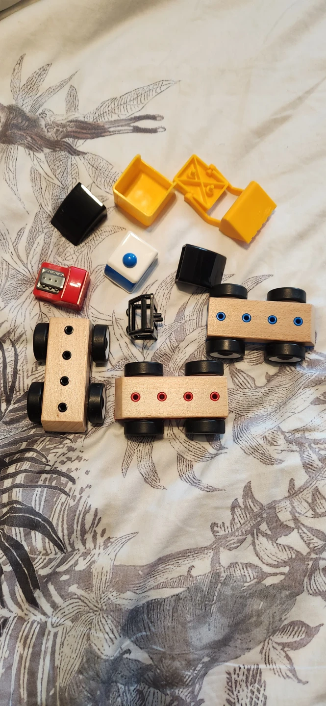 Ikea Wooden Toy Cars Mix and Match 🌱 - photo 3