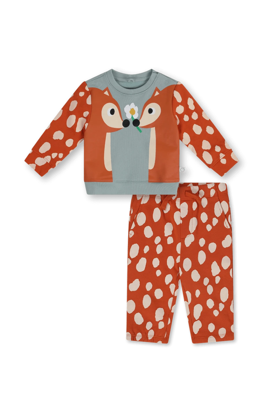 Stella McCartney Kids deer-print tracksuit set - photo 2