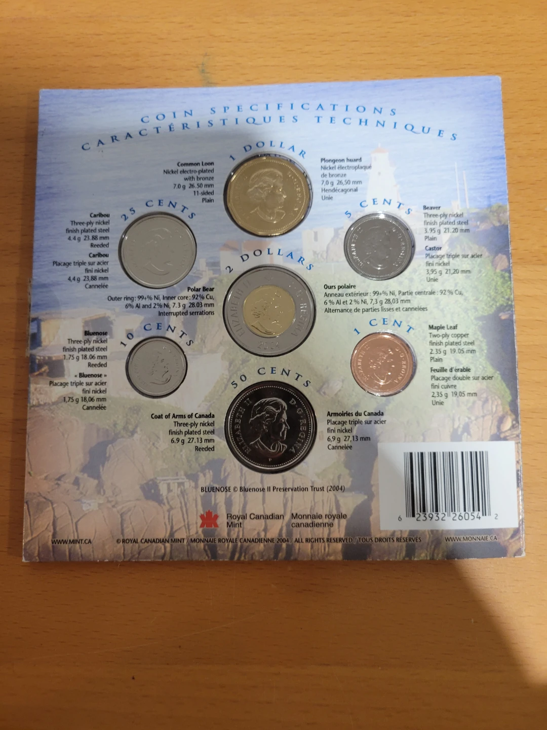 Oh Canada 2004 coin set - photo 3