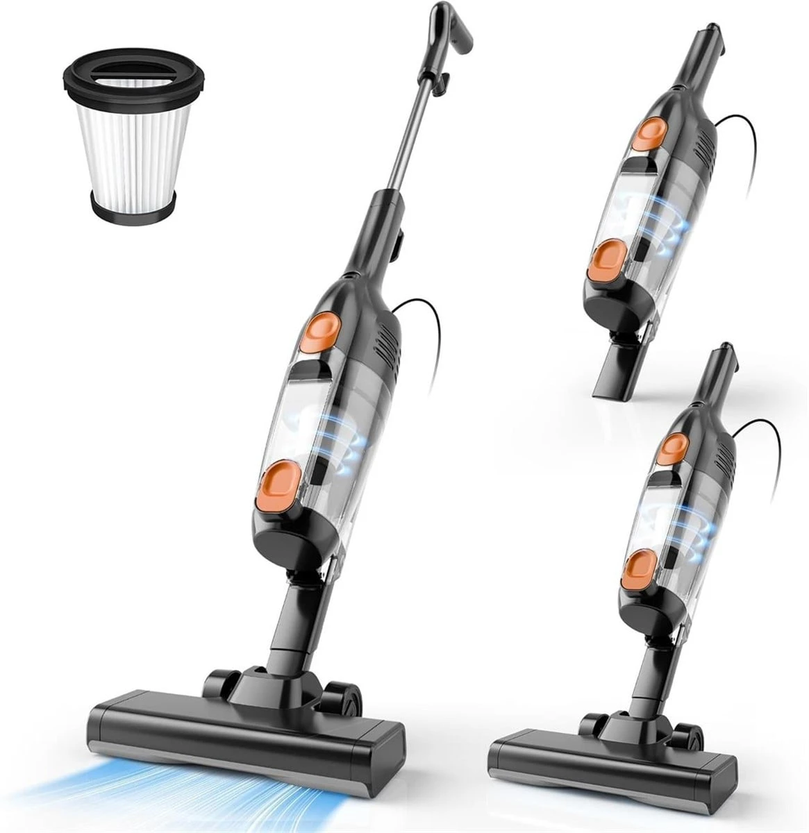 Brand New>>Corded Stick Vacuum Cleaner with 20000PA Suction - photo 2