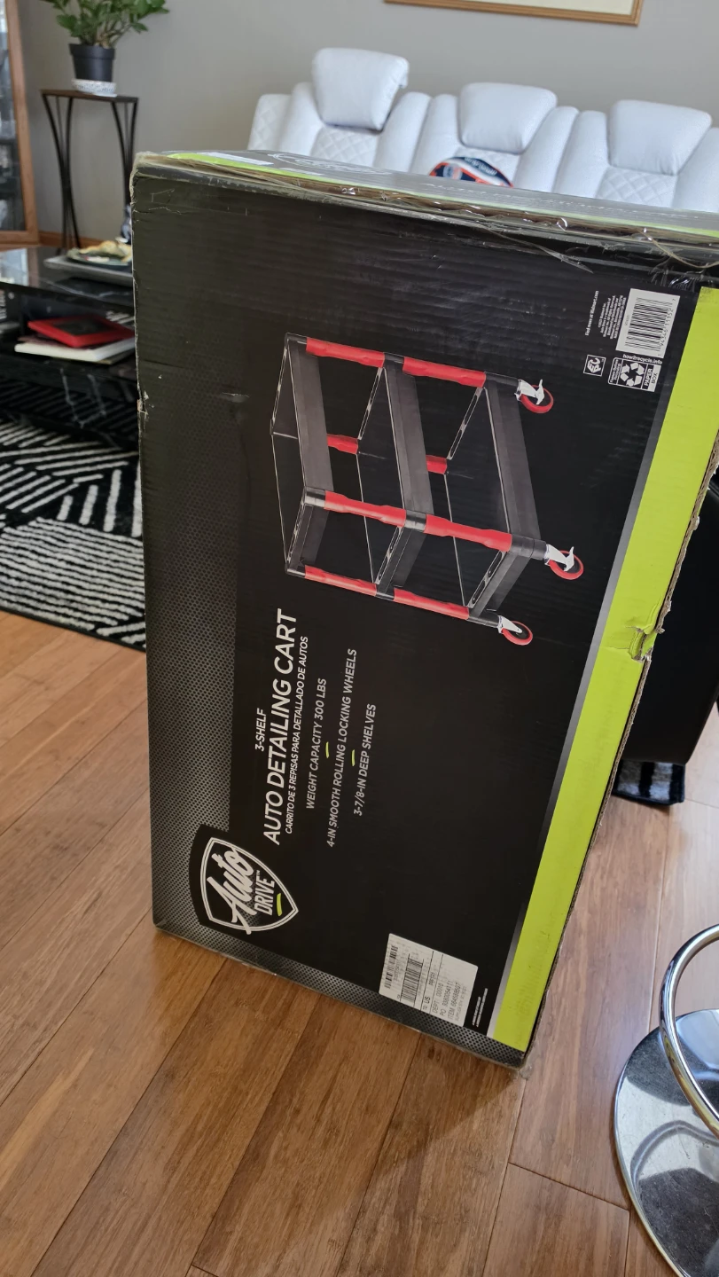 Auto Drive 3-Shelf Auto Detailing Cart - photo 2