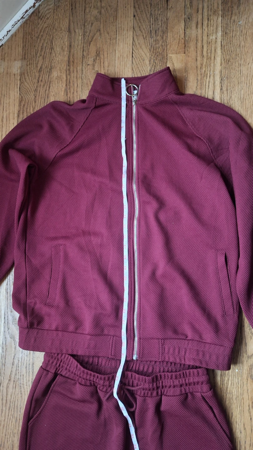 Maroon Tracksuit Set - photo 3