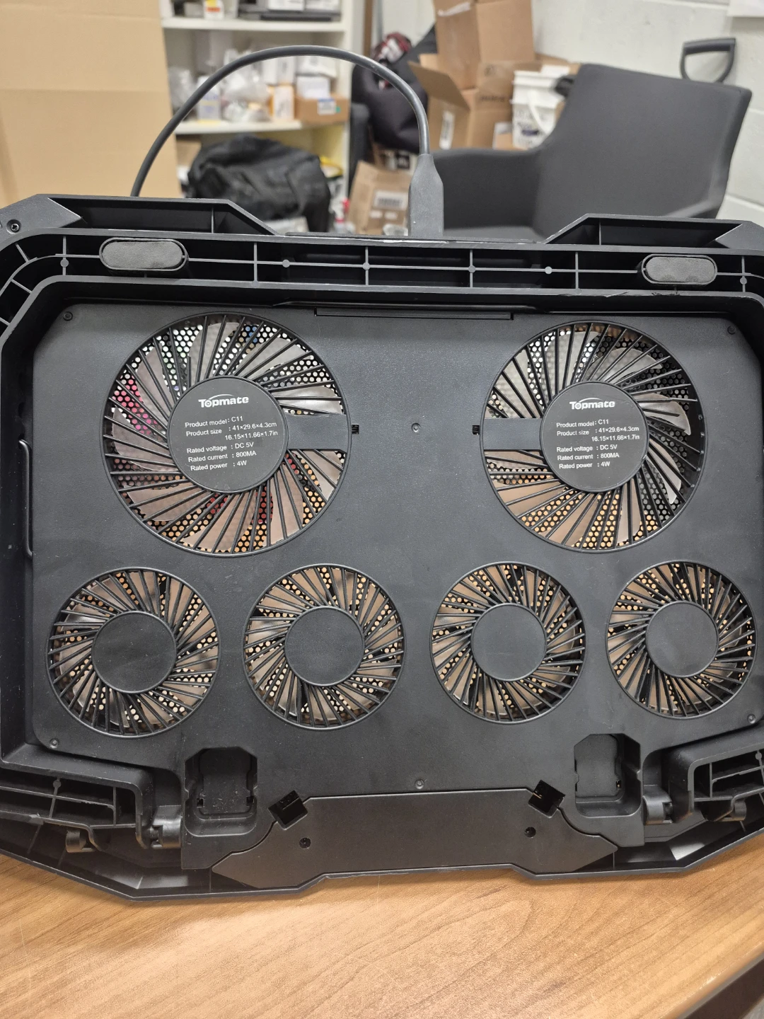 Topmate C11 Laptop Cooling Pad - photo 2