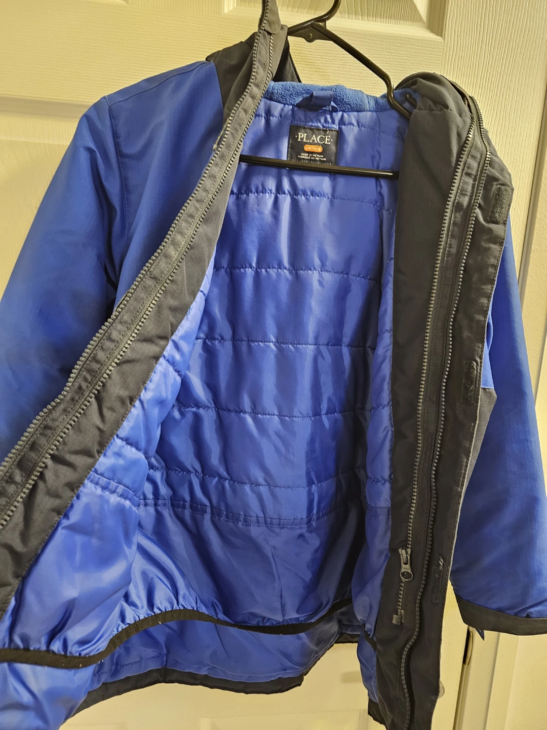 The Children's Place Blue & Black Winter Jacket - L/G 10/12 - photo 3