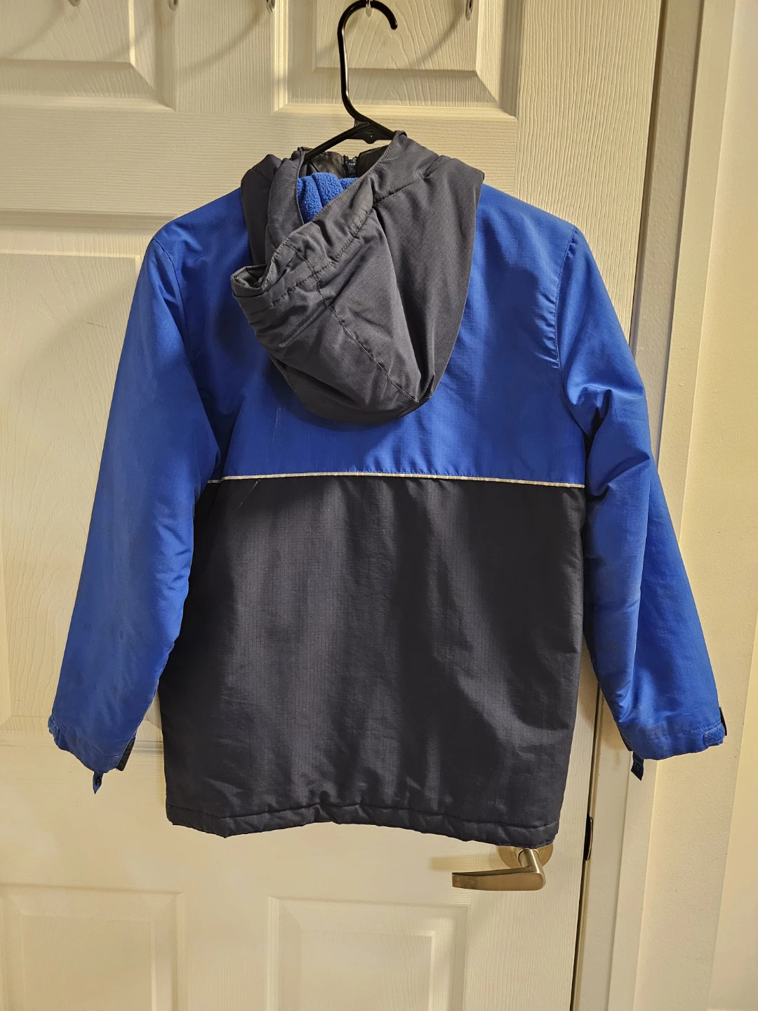 The Children's Place Blue & Black Winter Jacket - L/G 10/12 - photo 5