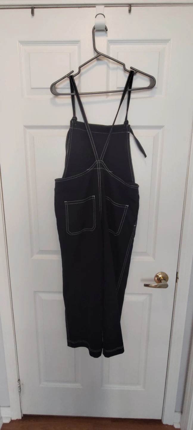 Black Overalls with White Stitching (B:MING by BEAMS) - photo 3