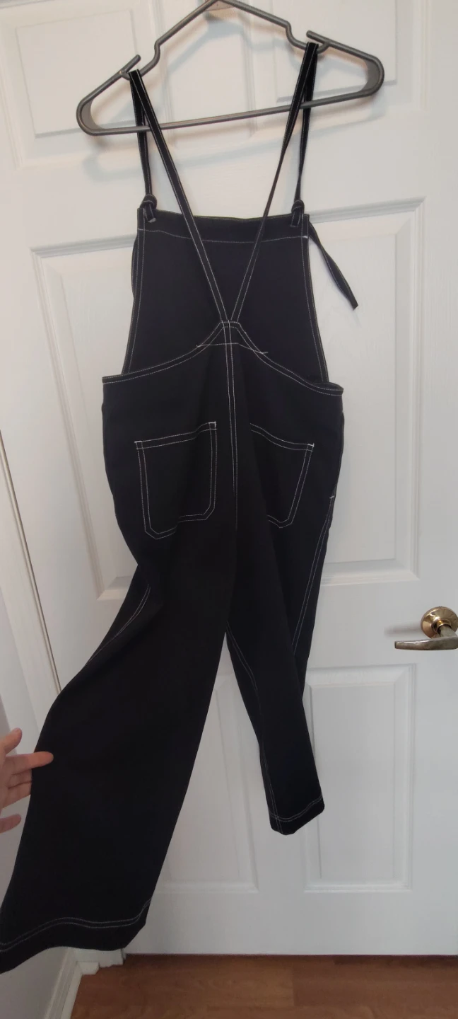 Black Overalls with White Stitching (B:MING by BEAMS) - photo 5