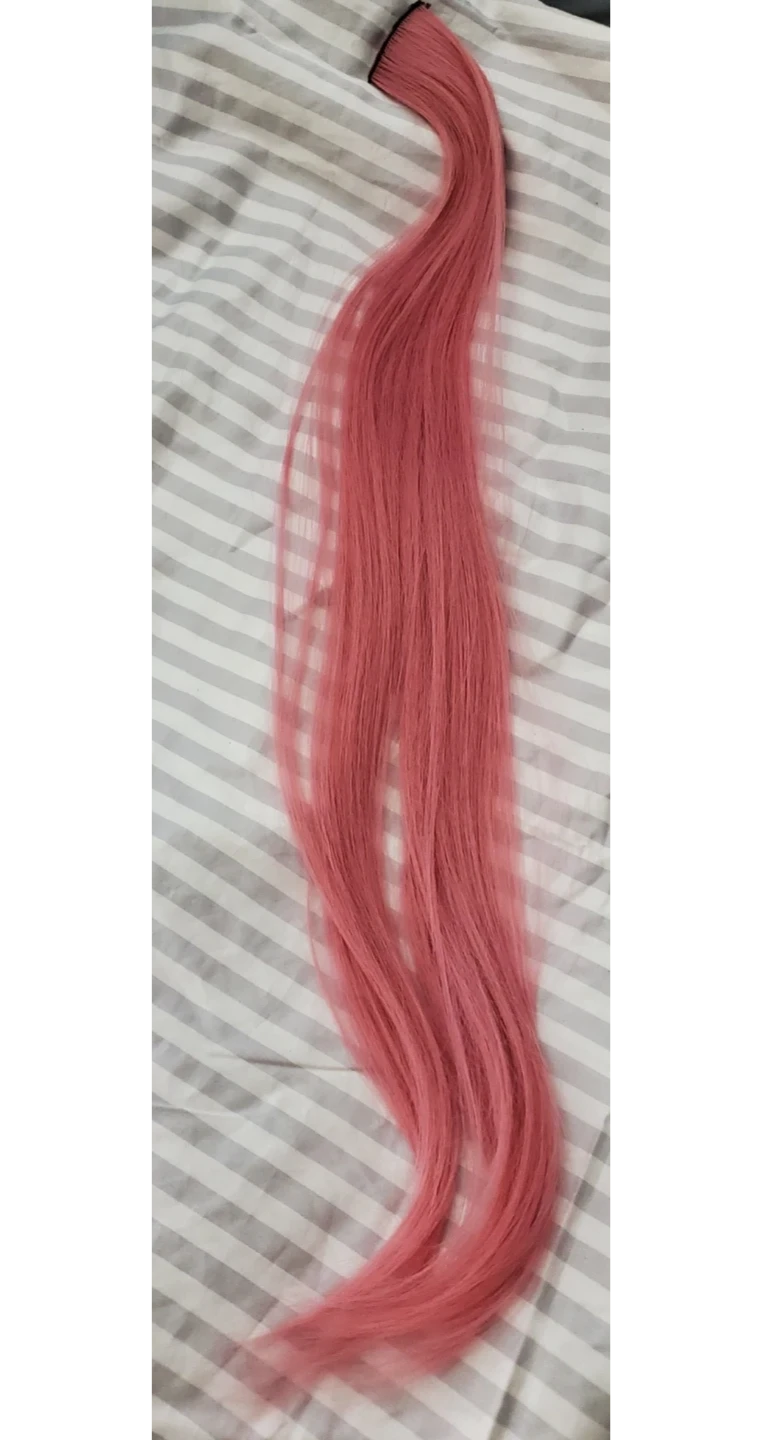 Pink hair extension - photo 2