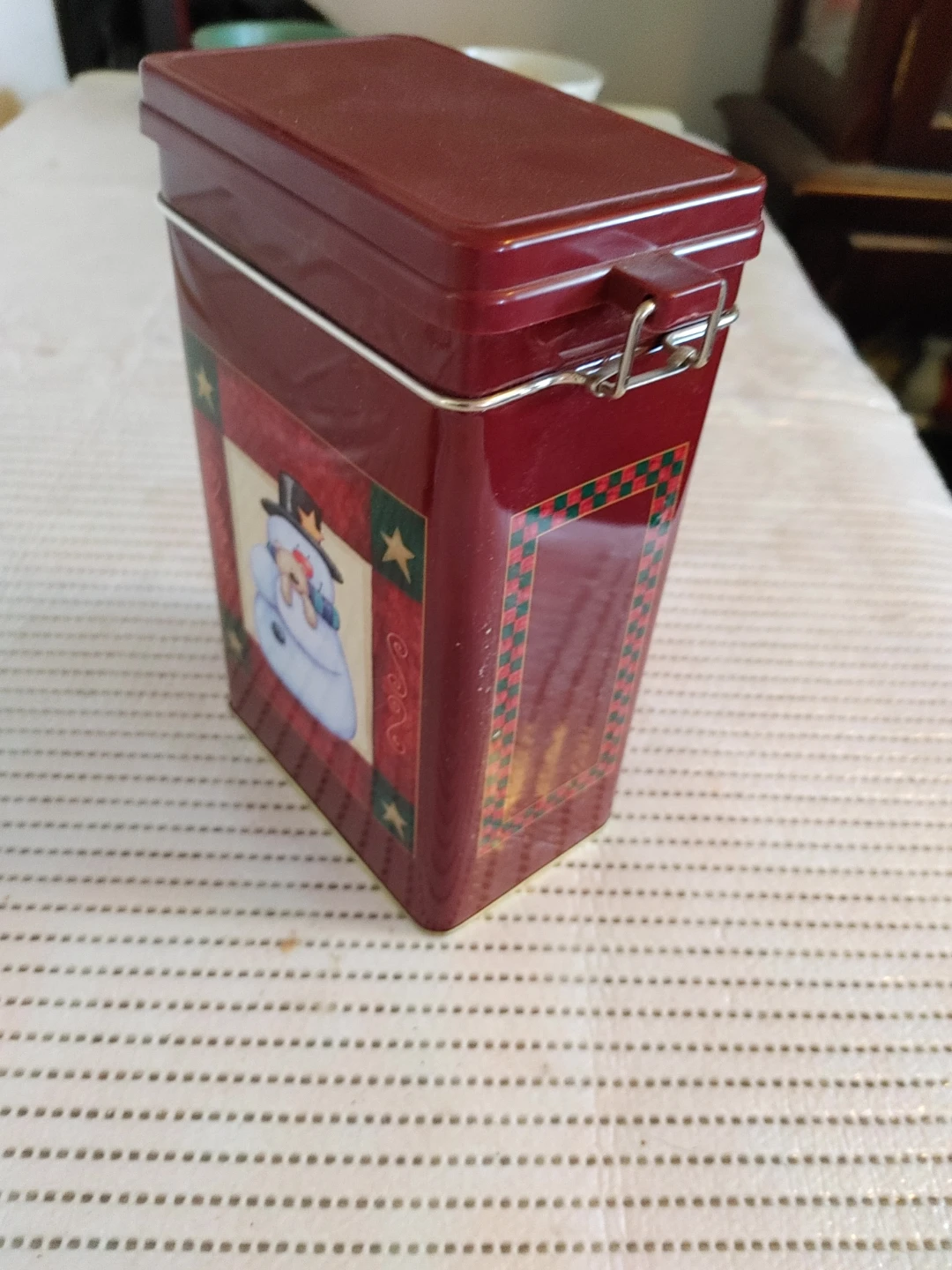 Christmas Snowman Tin - photo 3
