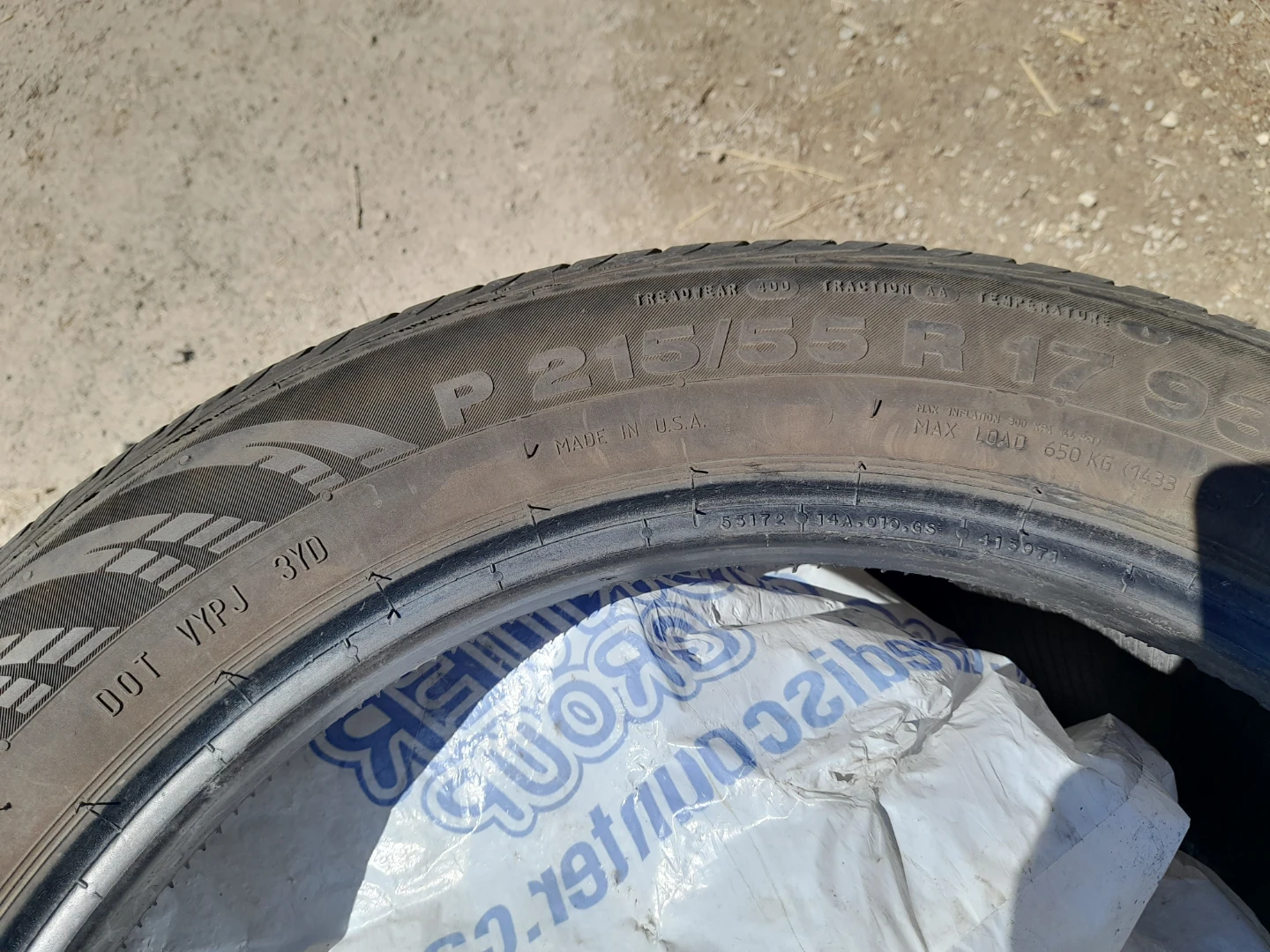 Continental Tire P215/55 R17 93V - photo 2