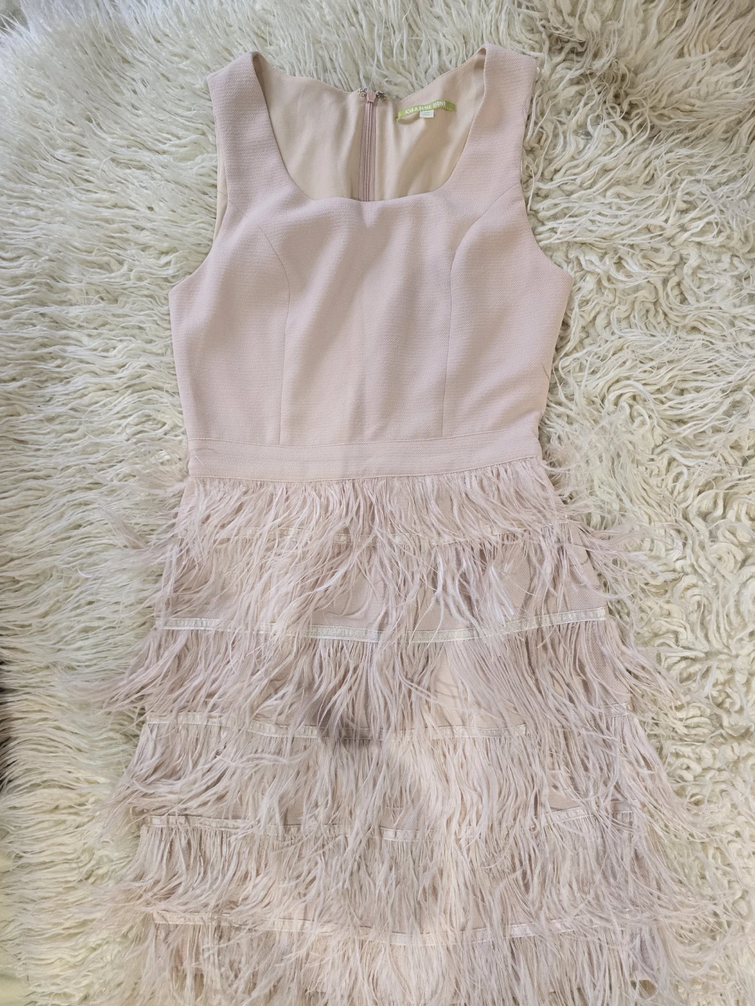 Gianni Binni Feather Trim Dress - photo 2