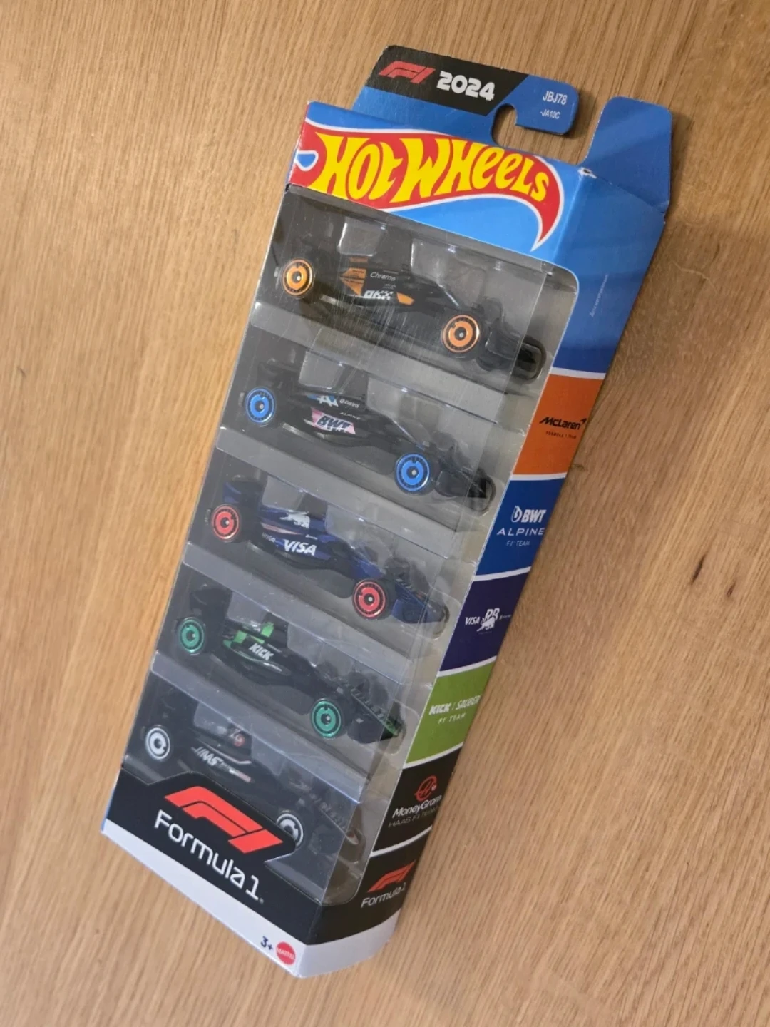 Hot Wheels Formula 1 2024 5-Car Set