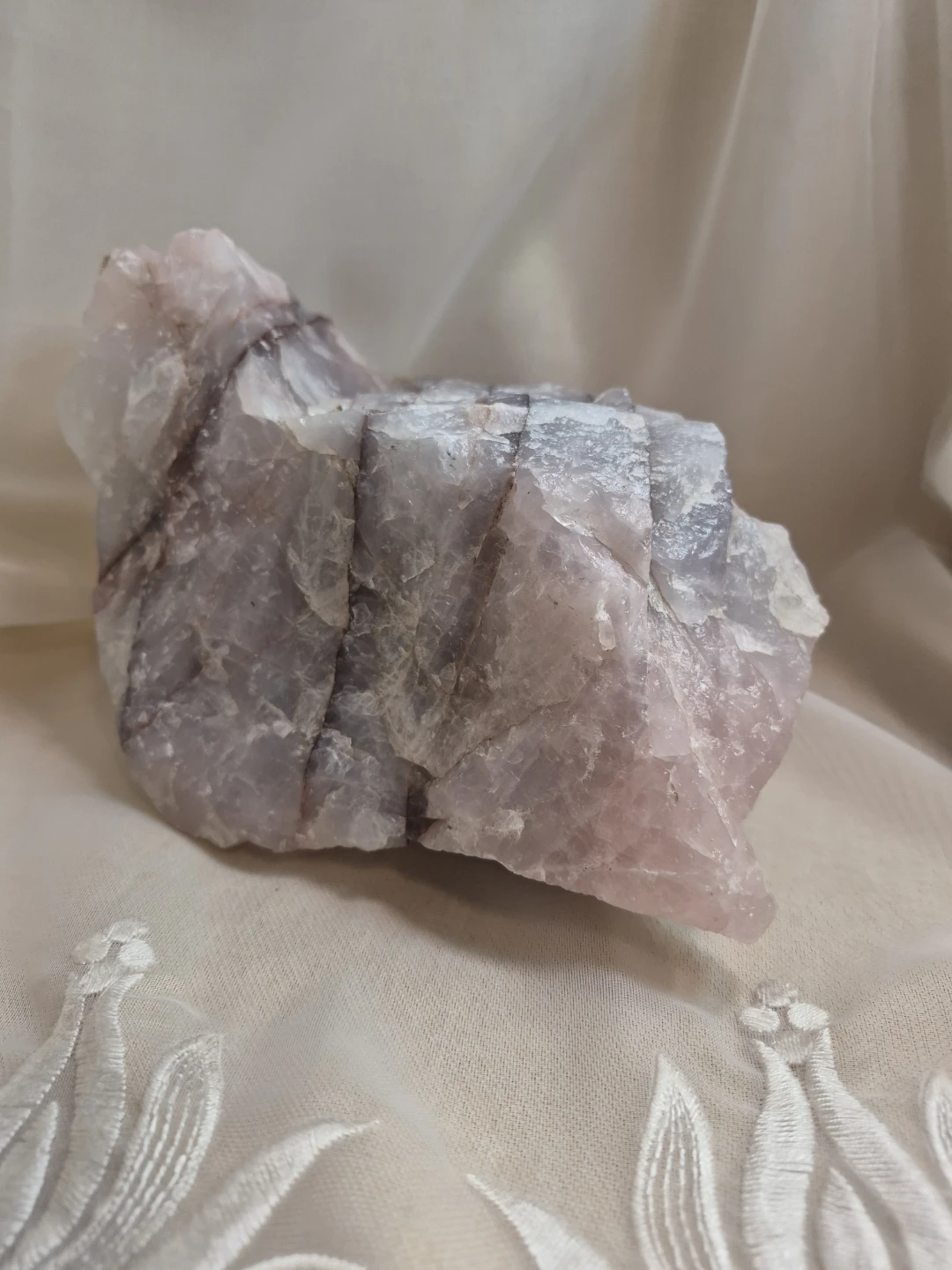 Large Pc of 8+ Lbs Rose Quarts Stone Crystal - photo 2