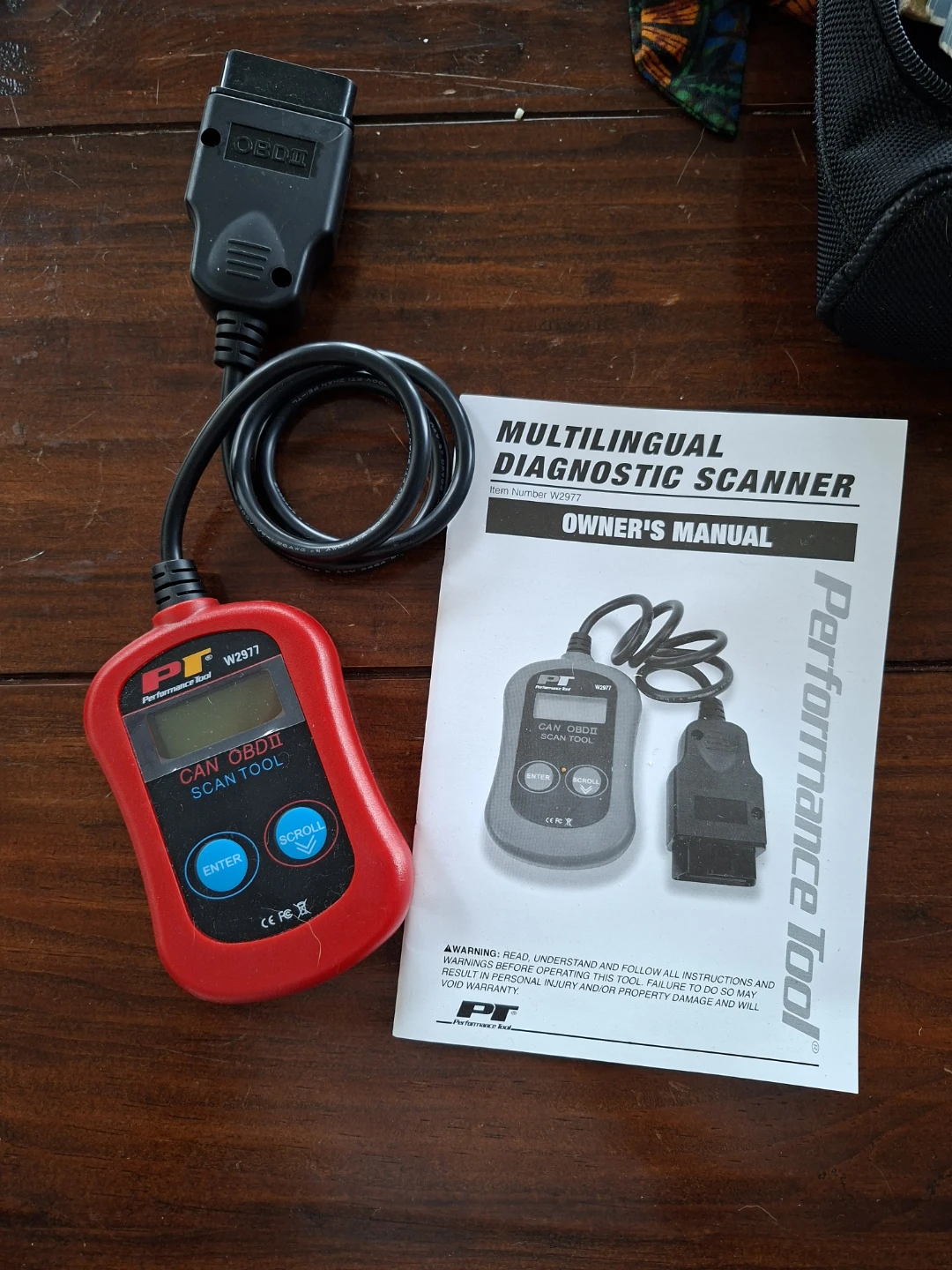 Performance Tool CAN OBDII Scan Tool W2977