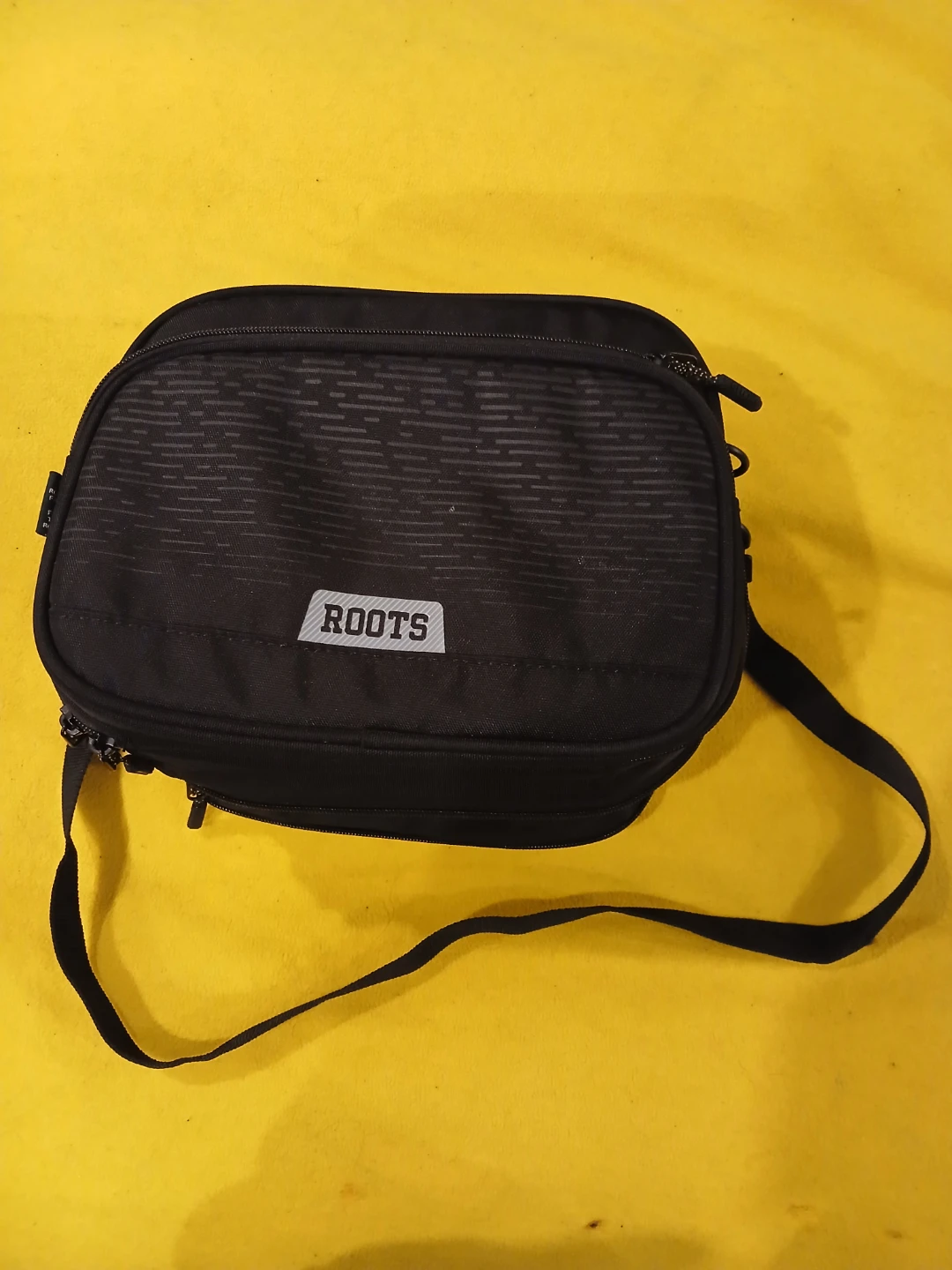 Black Roots Bag With Adjustable Strap & Adjustable Size - photo 3