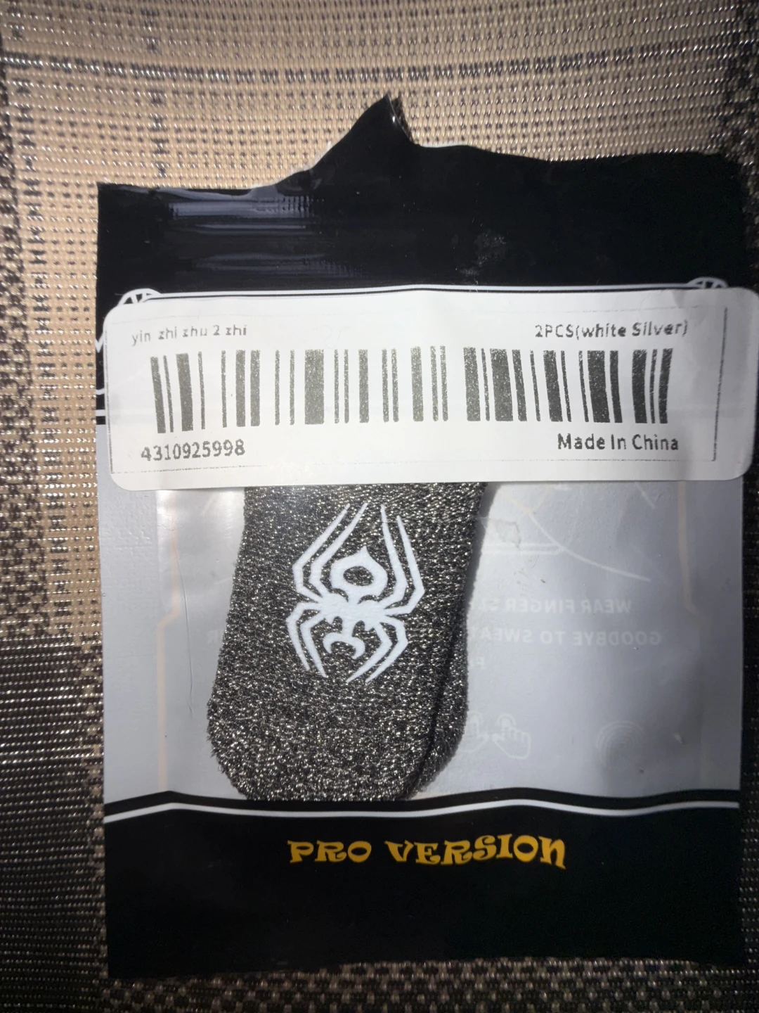 Wasp Feelers Mobile Gaming Finger Sleeves - 2 Pairs