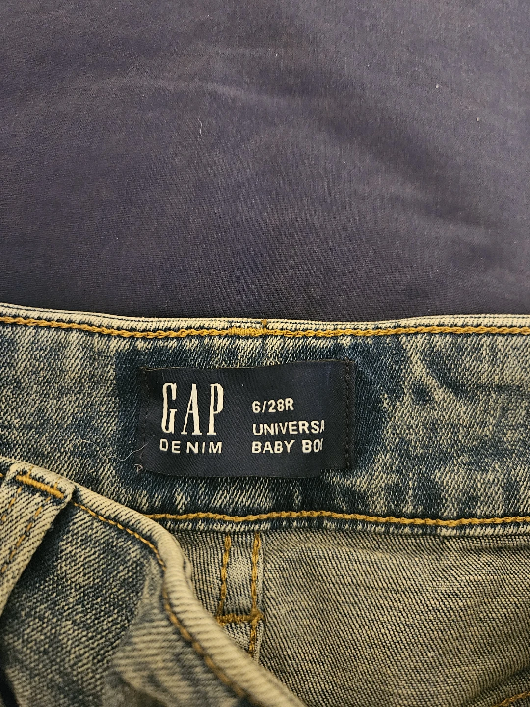 GAP Denim Jeans Baby Bootcut Size 6/28R - photo 2