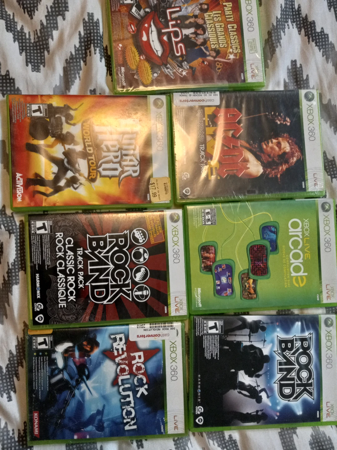 Rock Band Track Pack Classic Rock XBOX 360
