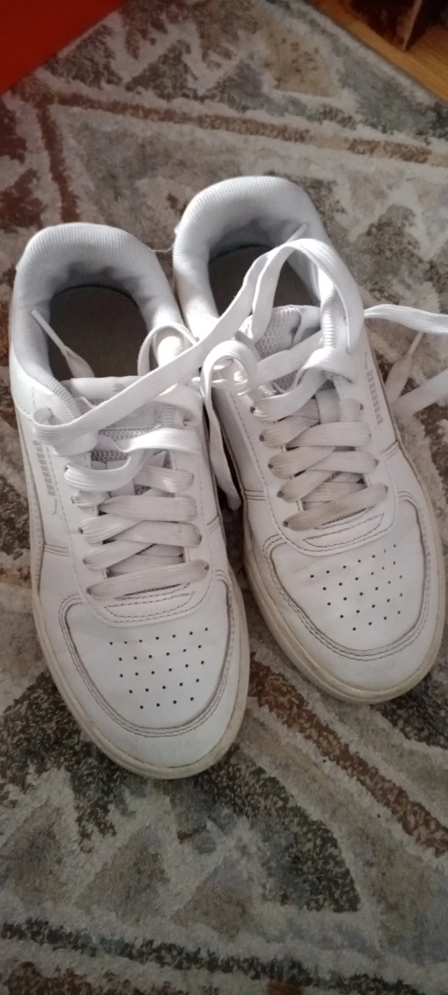 Puma white sneakers