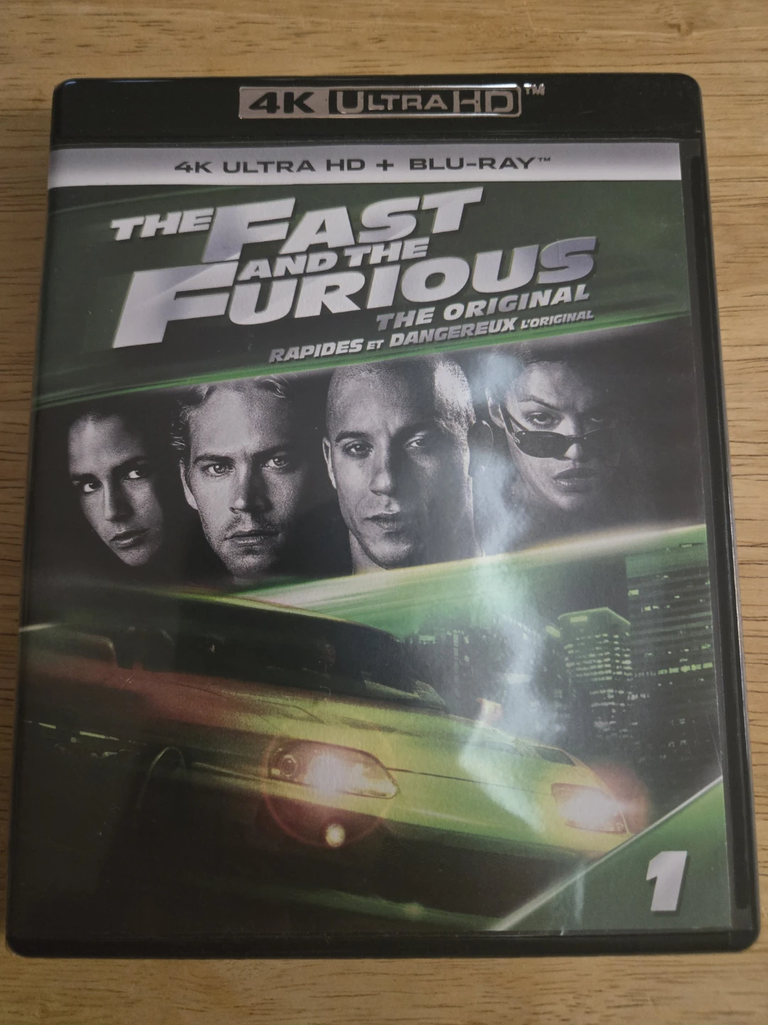 The Fast and the Furious Original 4K Ultra HD + Blu-Ray