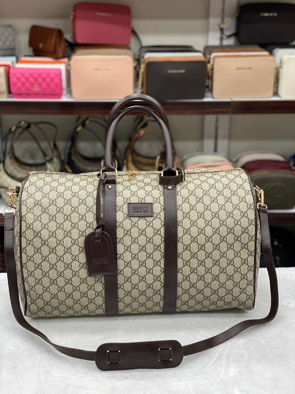 New duffle bag