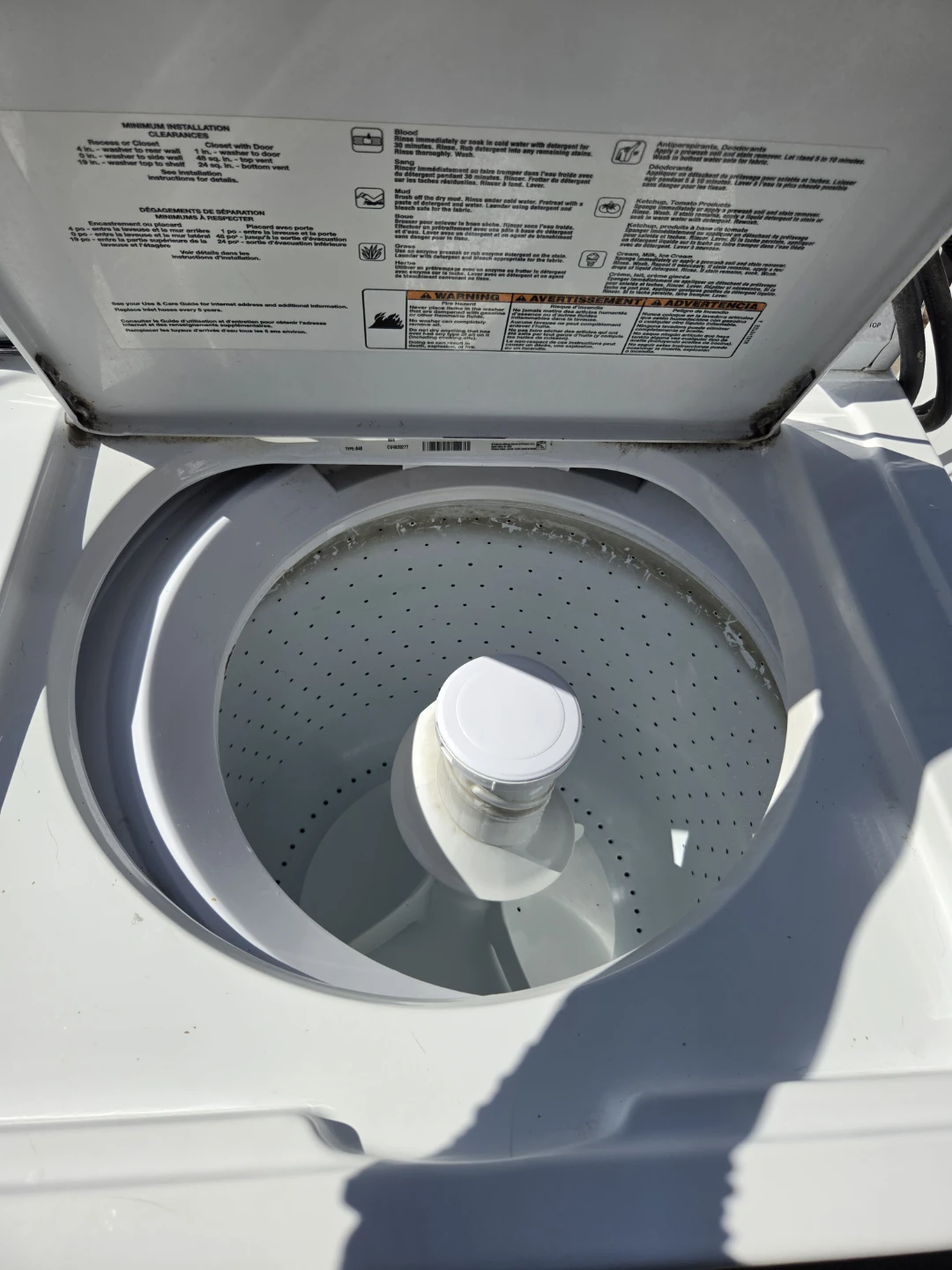 Admiral Washer and Dryer Set