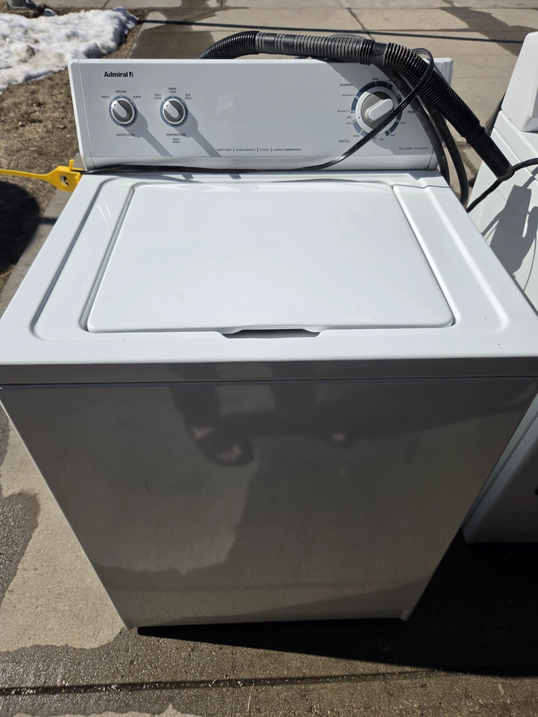 Admiral Washer and Dryer Set - photo 2