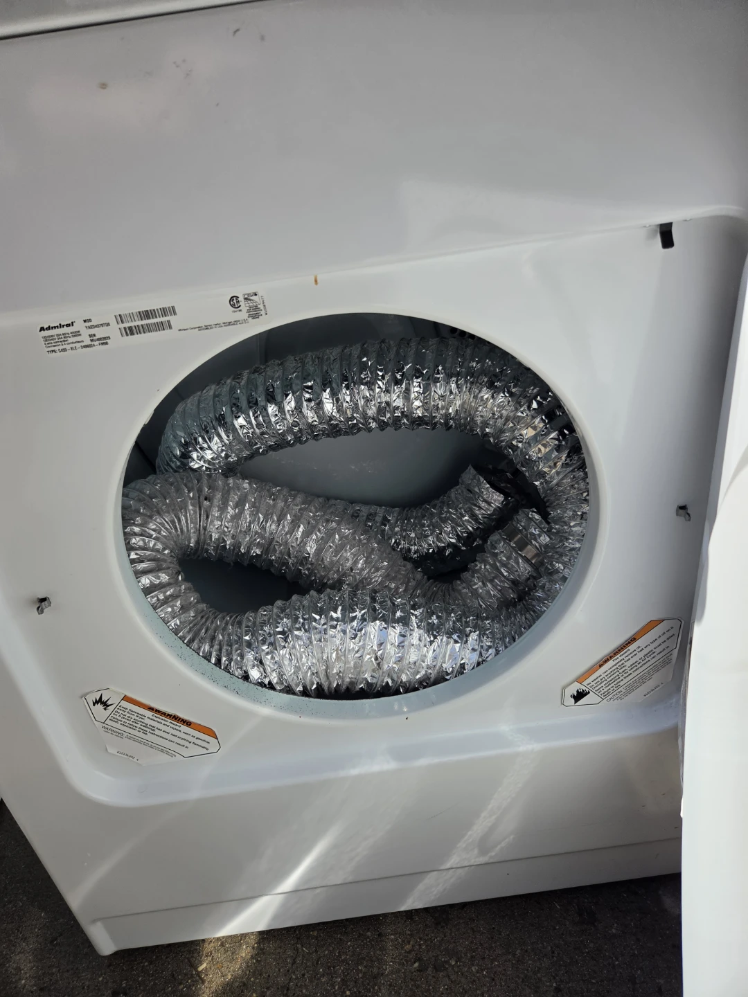 Admiral Washer and Dryer Set - photo 3