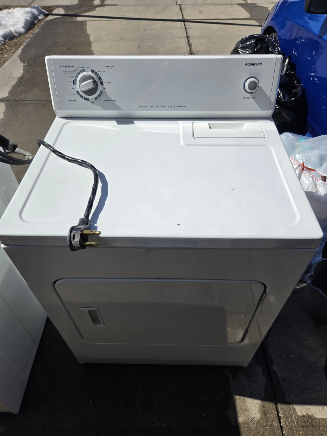 Admiral Washer and Dryer Set - photo 4
