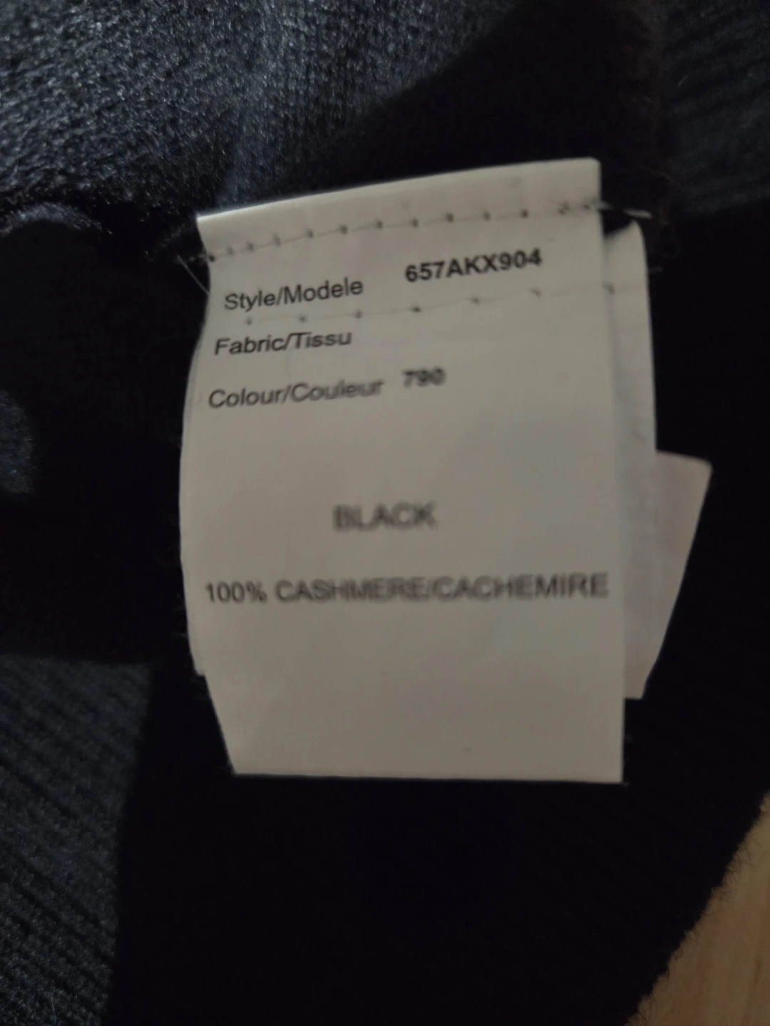 Michael Kors Black 100% Cashmere Tank Top - Size M - photo 3