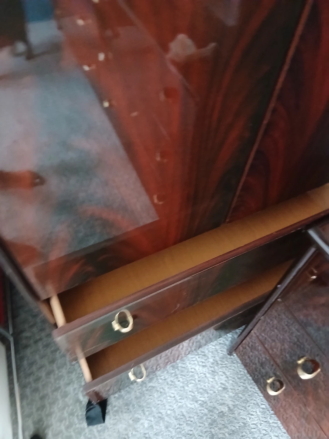 Vintage Wood dresser set - photo 4