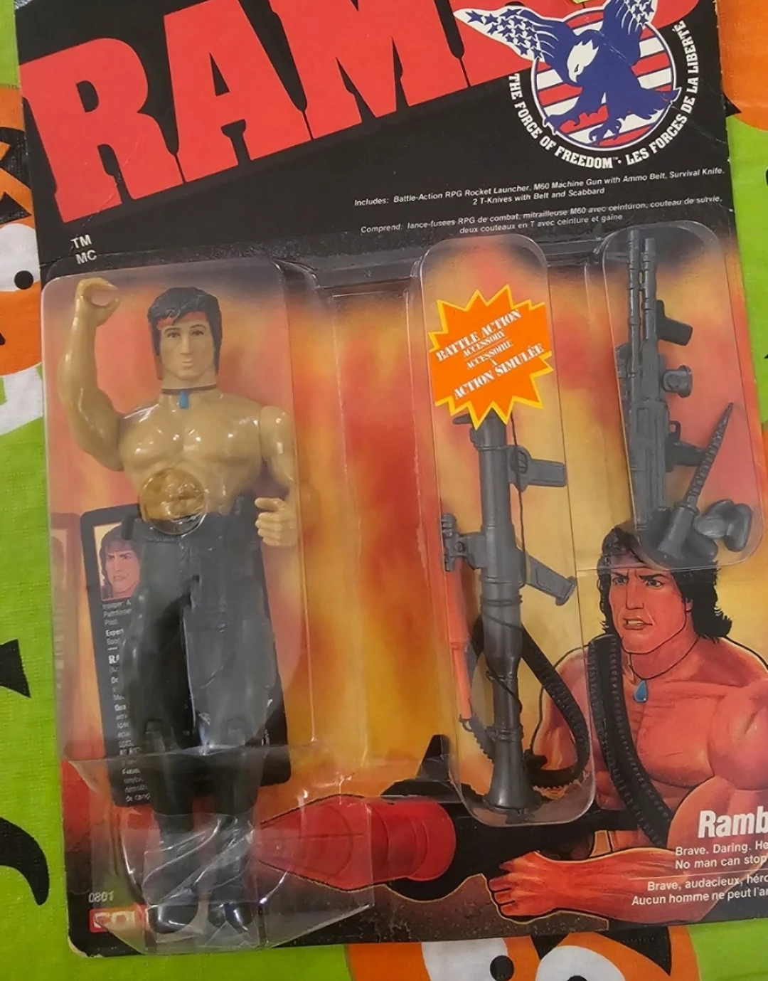 Rambo Battle Figure with Accessories PICK UP IN ETOBICOKE)